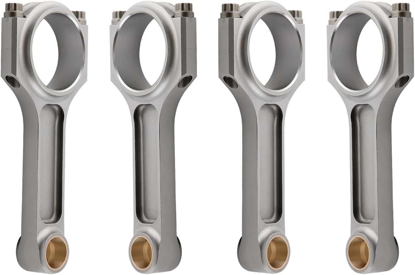 I-Beam Connecting Rods Compatible With Suzuki Cultus CrescentBalenoEsteem 1996-1998 133mm Compatible With Familia 1994-1998