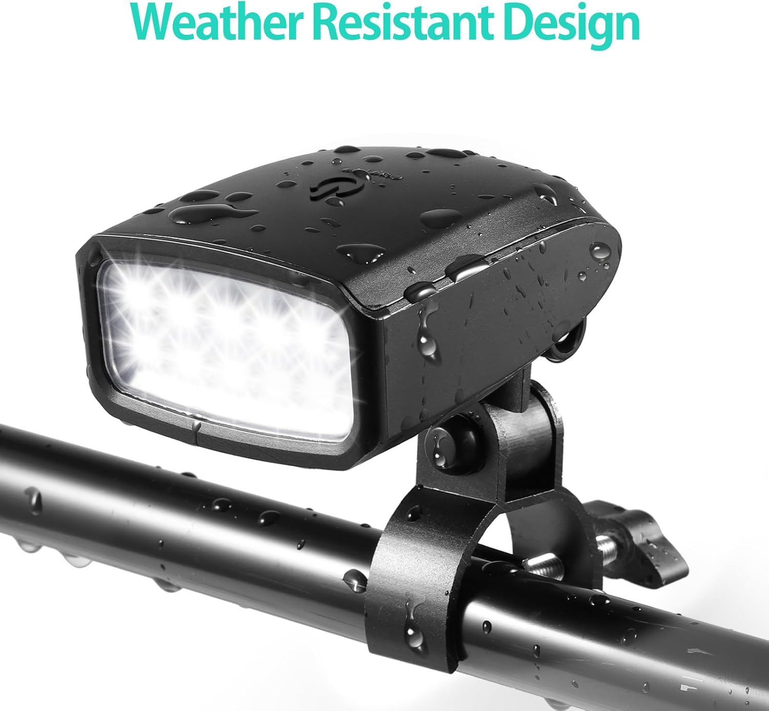 Luz LED para parrilla al aire libre, regalo para hombres, papá, novio, accesorios de parrilla giratoria con 10 luces LED superbrillantes, incluyendo