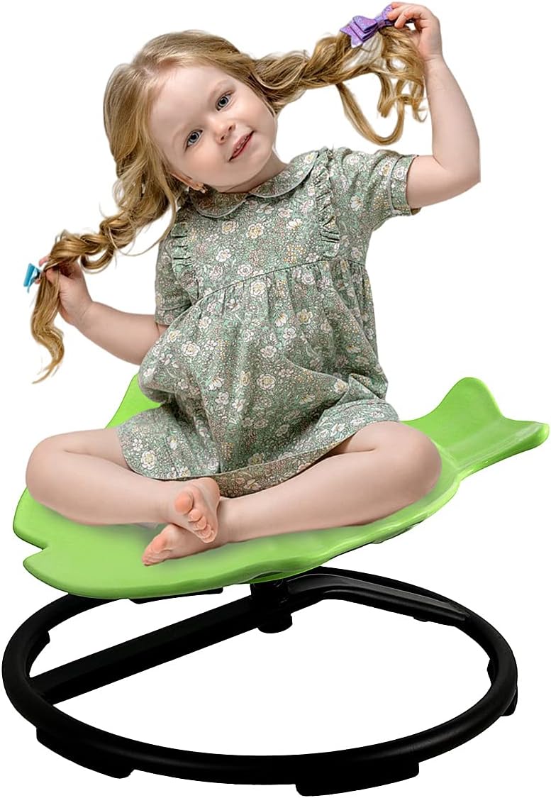 Silla giratoria para niños, silla de juguetes sensoriales para niños, silla giratoria, silla tambaleante, juguetes de equilibrio para niños, equipo