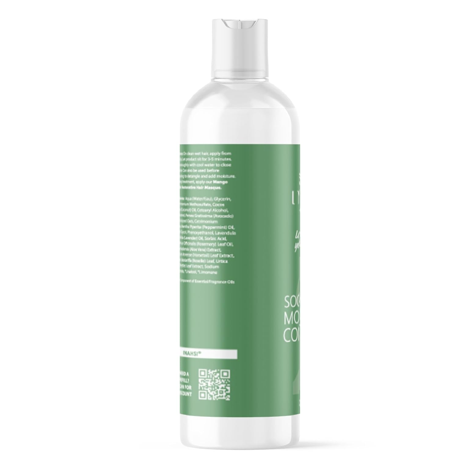 Acondicionador hidratante calmante de menta  Acondicionador capilar para hombres, mujeres o niños con cabello rizado  Productos para el cabello