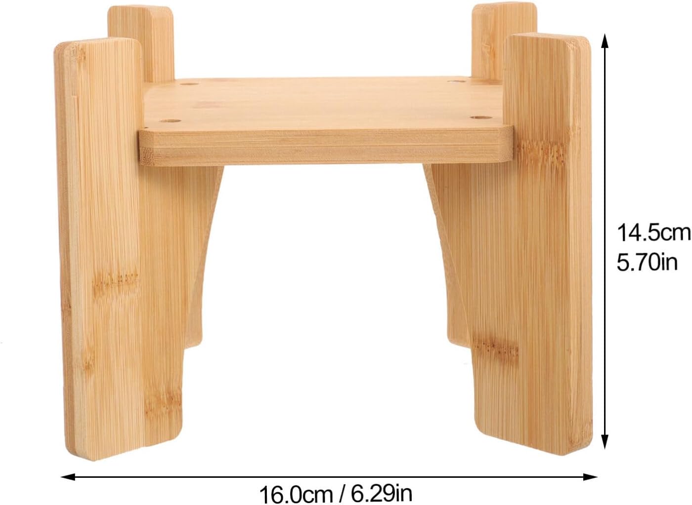 Angoily Soporte de madera creativa para botella de vino, soporte dispensador de plantas en maceta, soporte para jarra de bebida, soporte de