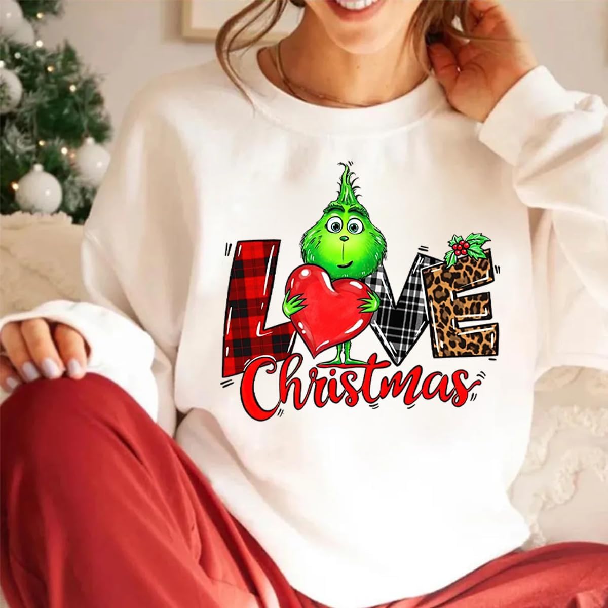 Parches de transferencia para planchar de Navidad  4 calcomanías de invierno para planchar en Navidad, diseño navideño, lindas calcomanías de vinilo