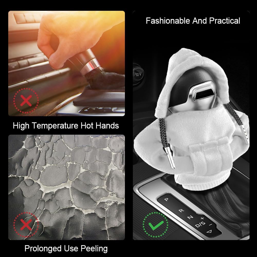 Funda para palanca de cambios de automóvil, funda para palanca de cambios de automóvil, funda con capucha para palanca de cambios de automóvil,