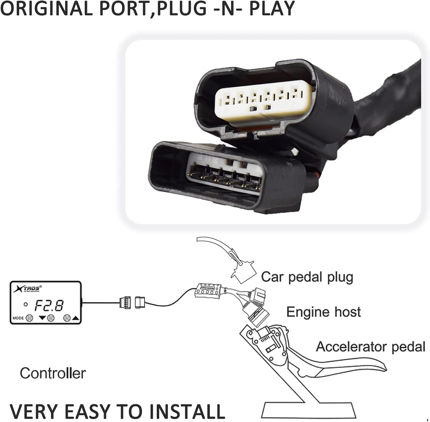 Controlador de respuesta del acelerador WAK-709 para Honda Civic City Freed CRZ Jade Fit Insight Jazz Pilot Brio Sport Racing Acelerador de