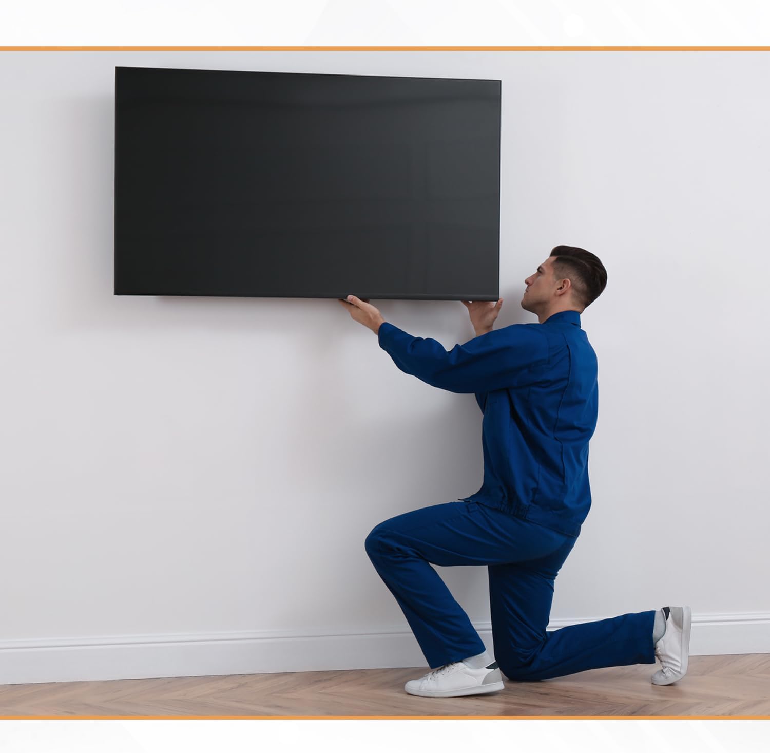 Soporte de pared para TV plano ultradelgado para Insignia  55 pulgadas clase F50 Series QLED 4K UHD Smart Fire TV  NS-55F501NA22  Diseño de perfil