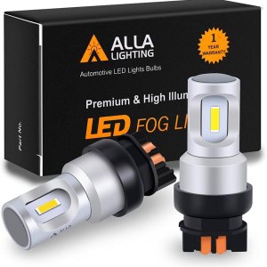 Alla Lighting Bombillas LED 12182 PW24W para circulación diurna (DRL), freno, luces direccionales, 6000 K, xenón blanco, repuesto compatible con BMW Alla Lighting Bombillas LED 12182 PW24W para circulación diurna (DRL), freno, luces direccionales, 6000 K, xenón blanco, repuesto compatible con BMW