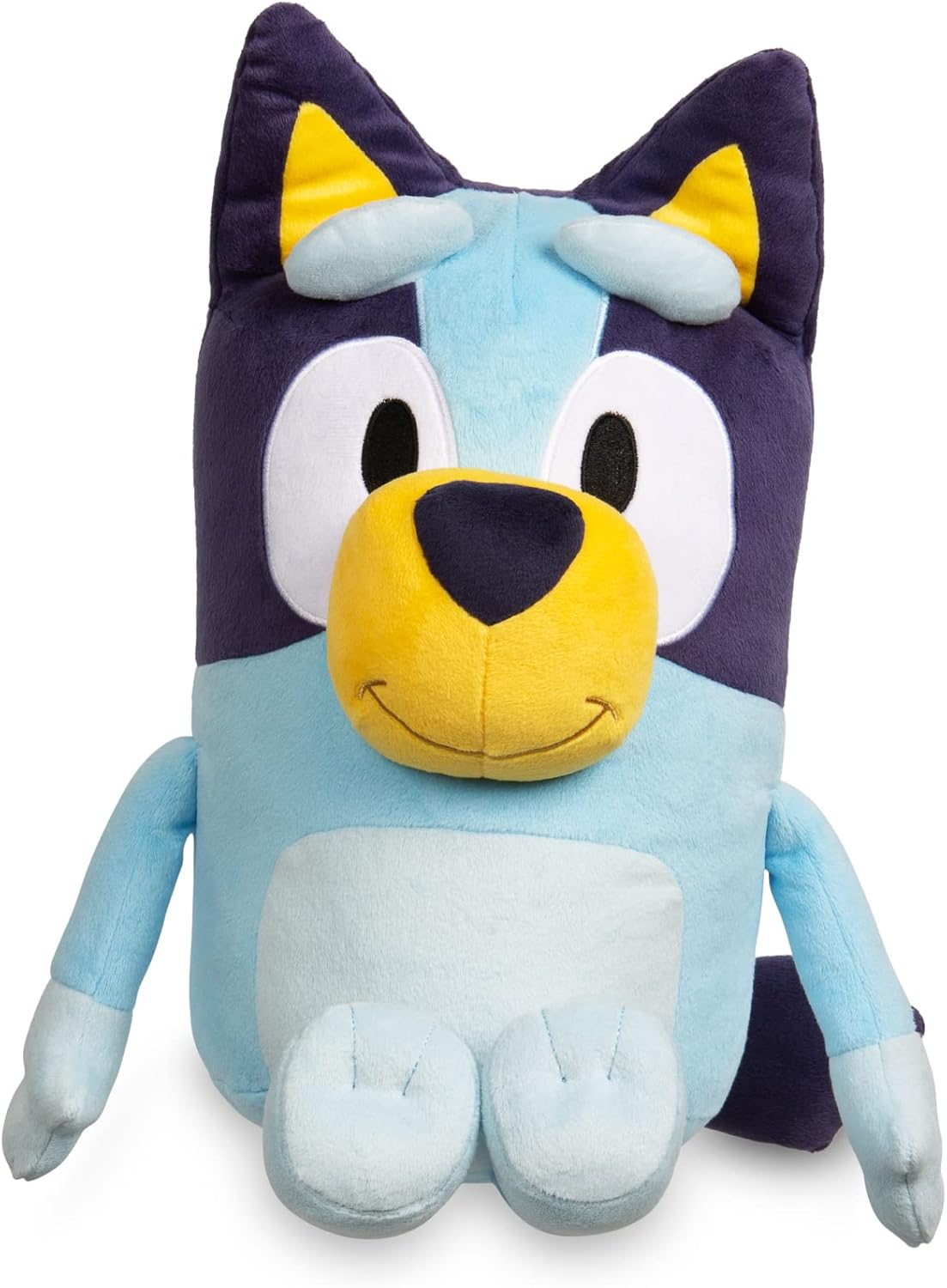 Bluey Jumbo Plush 40 cm, Blue Dog Plush, as in The Children’s Series, Soft and Soft, to Hug and accompany Your Children, Famous (BLY05000)