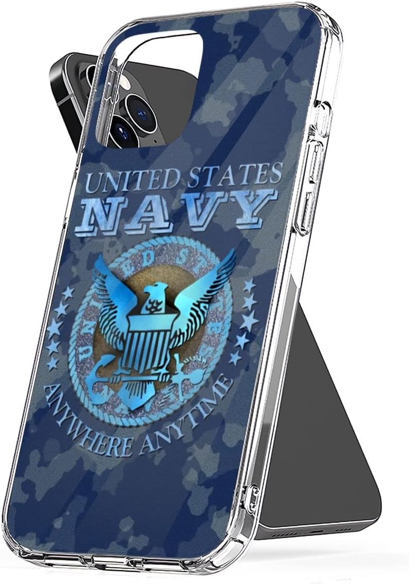 Funda de teléfono United Cover States Protect Navy Accesorios a prueba de golpes TPU compatible con iPhone 15 14 Pro Max 13 12 11 X Xs Xr 8 7 6 6s