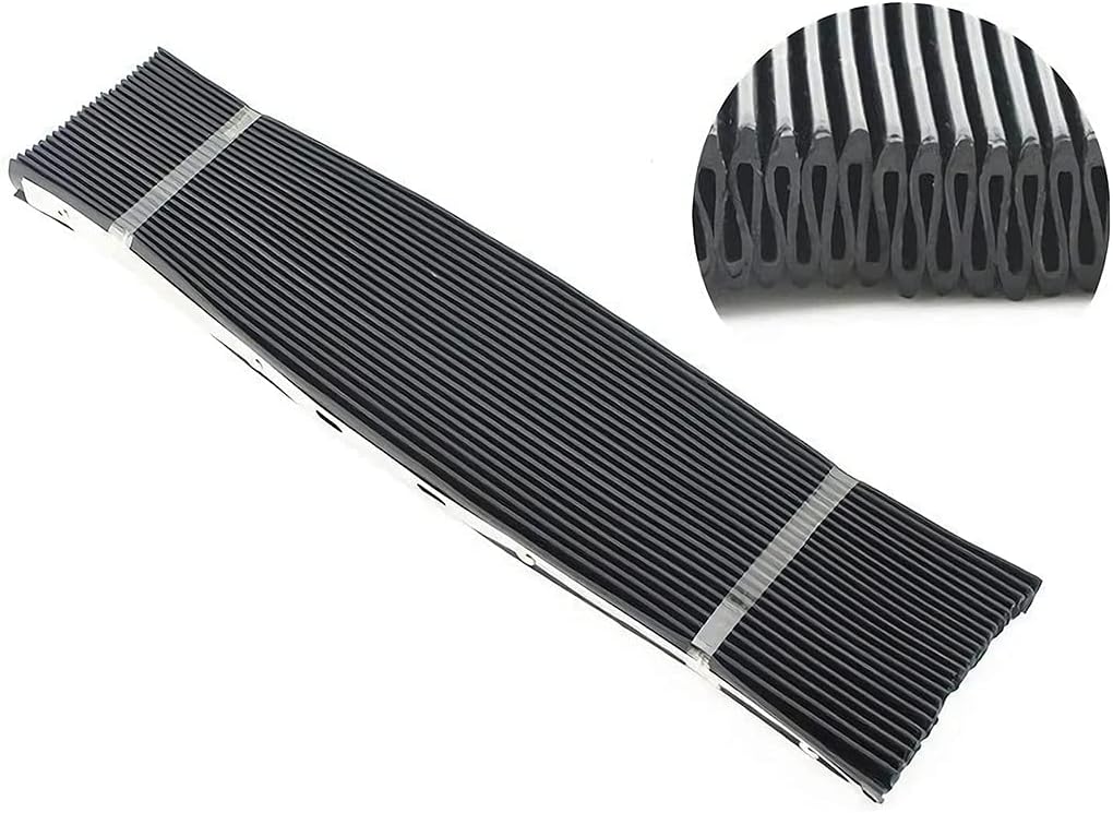 Fresadora herramienta plegable acordeón cubierta protectora de goma contra el polvo 15.7×23.6 in15.75×23.62 pulgadas para 3 # 4 # 4 parte de la