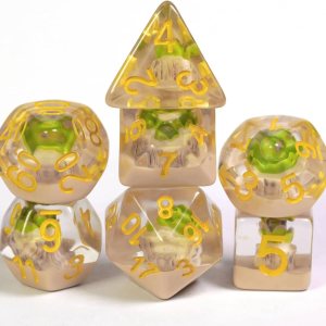 UDIXI – Juego de dados poliédricos DND, dados D&D de 7 die para Dungeons and Dragons, dados DND para MTG, Pathfinder, juegos de mesa (plantas UDIXI – Juego de dados poliédricos DND, dados D&D de 7 die para Dungeons and Dragons, dados DND para MTG, Pathfinder, juegos de mesa (plantas