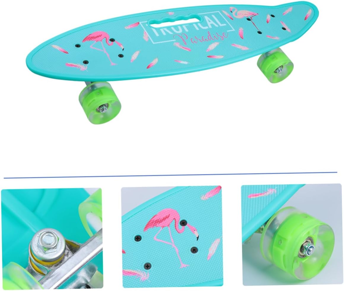BESPORTBLE 1pc Scooter Niños Juguetes Motocicleta Juguetes Niños Scooters Niños al aire libre Playsets Skateboard Banana Board