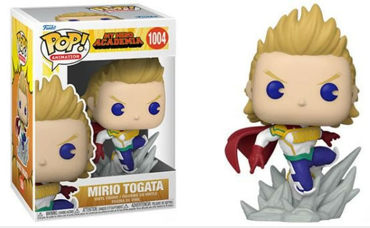 POP My Hero Acadamia – Figura de vinilo de Mirio Togata in Hero para Funko (paquete con funda protectora de caja compatible), multicolor, 3.75