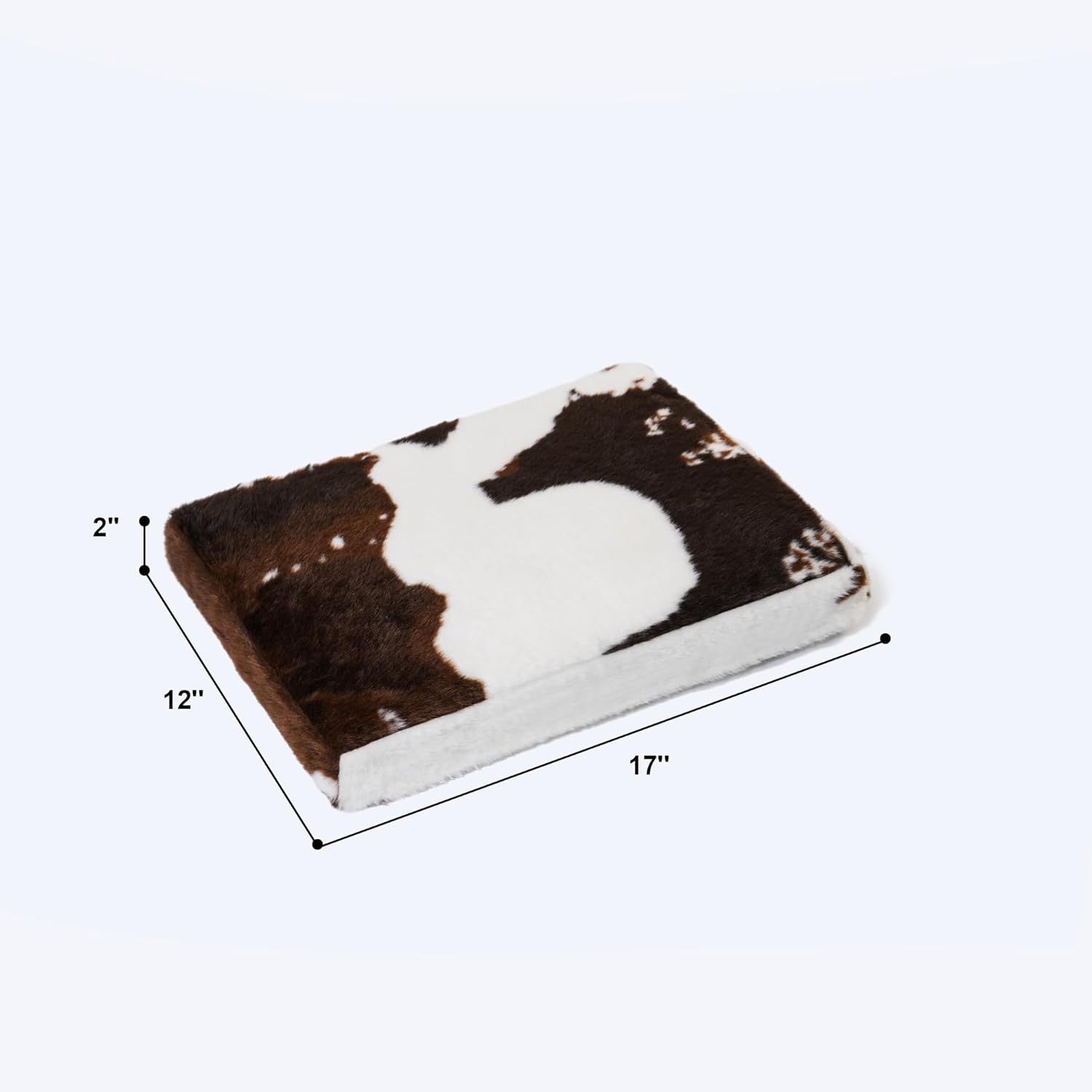 Cama de felpa para perros con funda extraíble, cojín de piel sintética para perreras, cama de almohada para perros pequeños y gatos, cama mullida