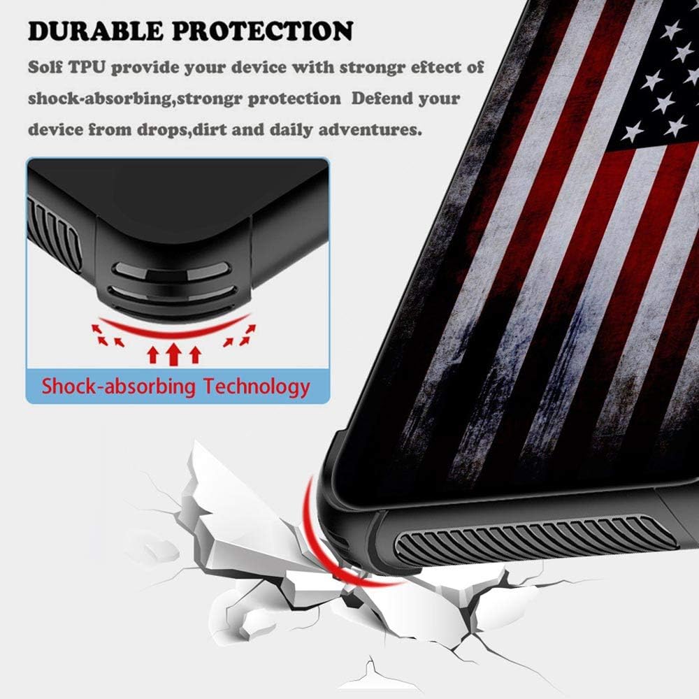 Funda para iPhone Xs, funda para iPhone X, cristal templado, parte trasera a prueba de golpes, funda protectora para teléfono para hombre y niños,