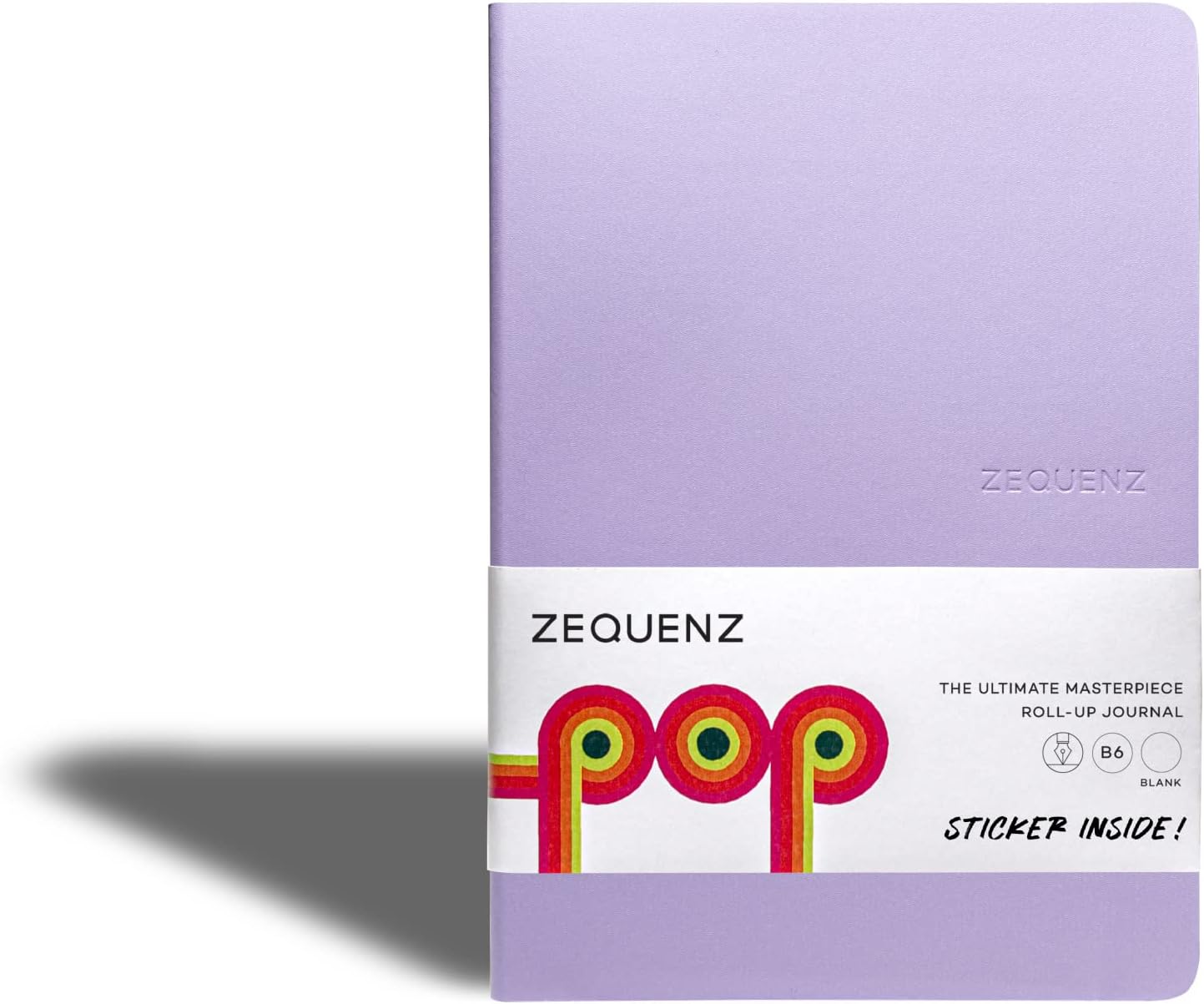 POP – Cuaderno morado con 120 páginas, cubierta suave de 4.9 x 7.0 in, 2.82 ozm más ligero en peso de 360 grados de apertura, flexible, diario
