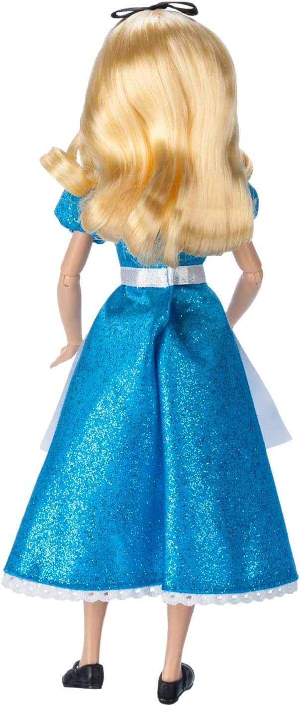 Disney Tienda oficial Alice Classic Doll de Alicia en el País de las Maravillas  10 pulgadas  Diseño detallado recuperando la magia de la película