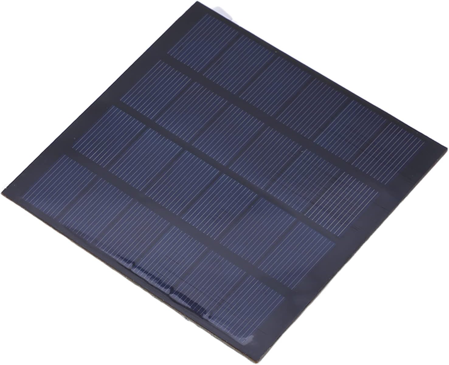 Panel solar monocristalino de 6V 1.5W alta tasa de conversión Tamaño compacto resistente al agua resistente a los rayos UV Diseño para bicicleta