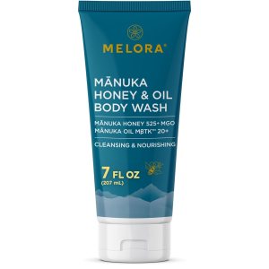 MELORA Jabón corporal de miel de Manuka (7 onzas), jabón corporal hidratante para el cuidado de la piel con miel de manuka y aceite para acné, piel MELORA Jabón corporal de miel de Manuka (7 onzas), jabón corporal hidratante para el cuidado de la piel con miel de manuka y aceite para acné, piel
