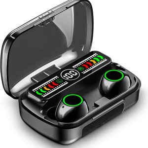 Mini auriculares inalámbricos Bluetooth de 5.3 pulgadas, auriculares ligeros con micrófono integrado, IPX5 impermeable, sonido premium inmersivo de Mini auriculares inalámbricos Bluetooth de 5.3 pulgadas, auriculares ligeros con micrófono integrado, IPX5 impermeable, sonido premium inmersivo de