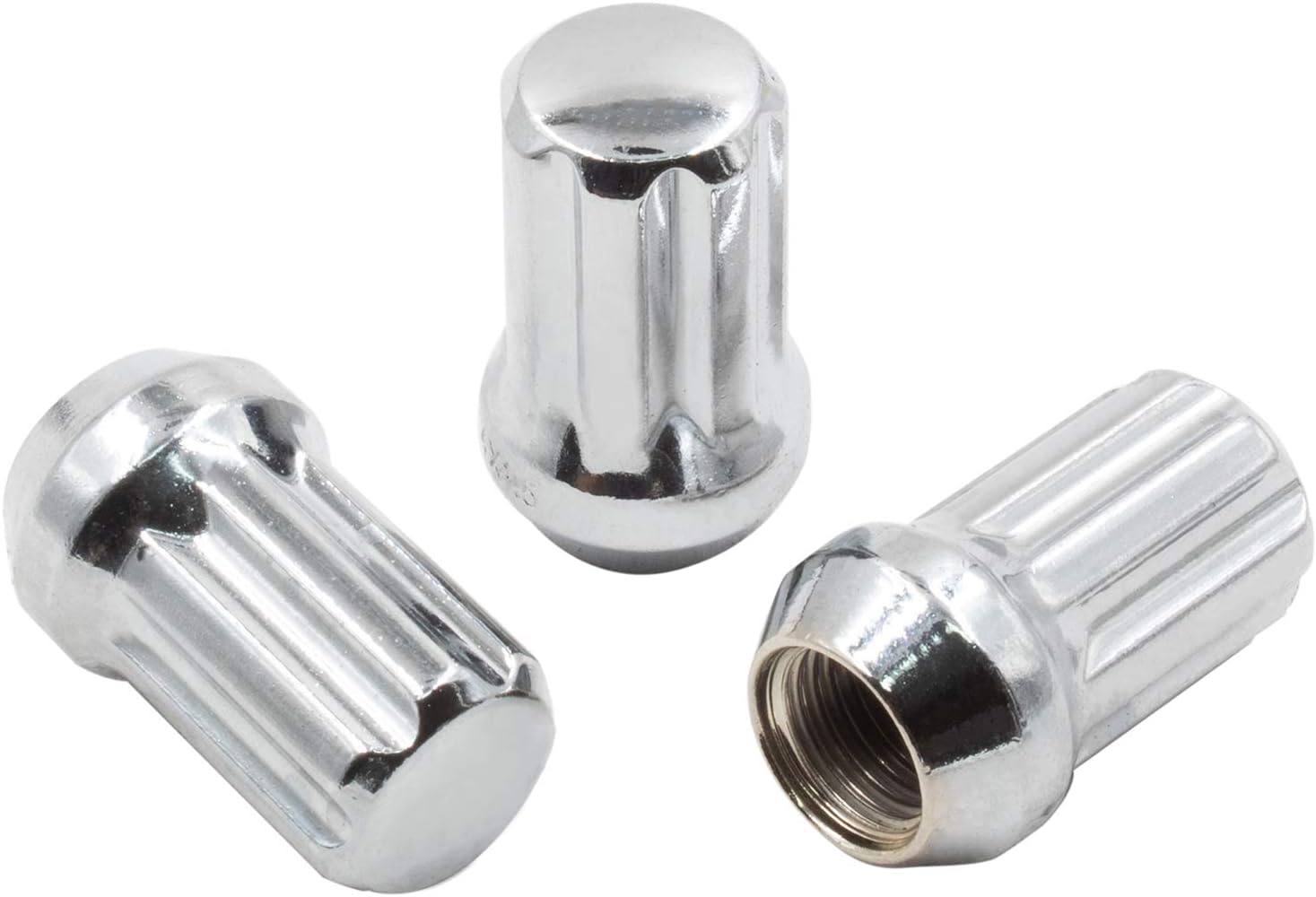 Wheel Accessories Parts Juego de 20 tuercas cromadas de 916 de 1.50 pulgadas de largo, con bloqueo de diámetro pequeño para camión de 916 pulgadas