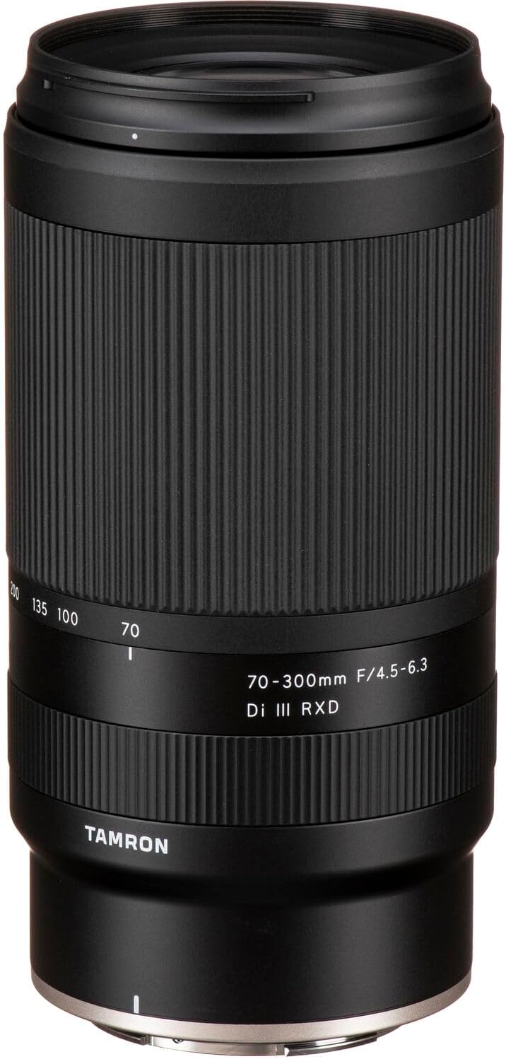 Tamron Lente Di III RXD de 2.756-11.811 in f4.5-6.3 Di III para Nikon Z Incluye filtro UV de 2.638 in + kit de limpieza de cámara de 5 piezas +