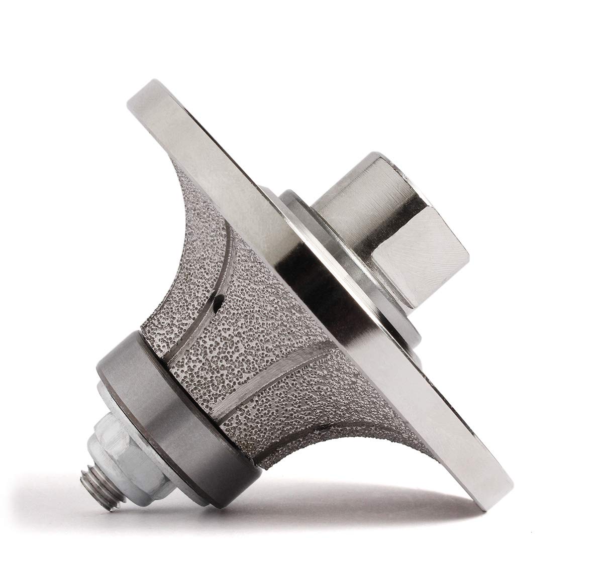 B25 1 “diamante mano perfil rueda router bit medio perfiler rueda para granito concreto mármol borde con 58 “-11 rosca