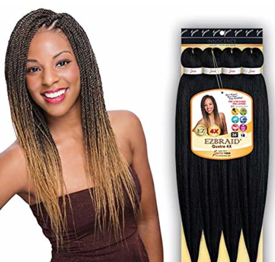 EZ Braid Quatro 4X preestirado 26 pulgadas, paquete de 2 (2)