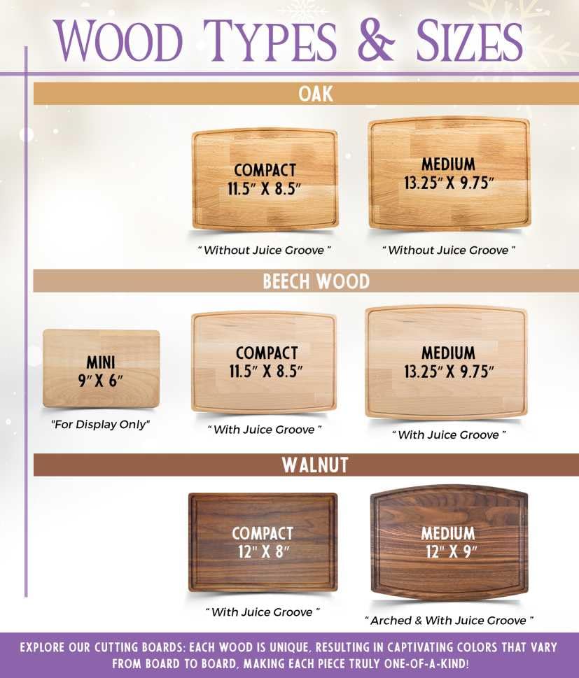 Customized Wood Cutting Boards – Custom Engraved Wooden Chopping Block for Kitchen – Unique Personalized Gift Ideas for Christmas, Thanksgiving, New