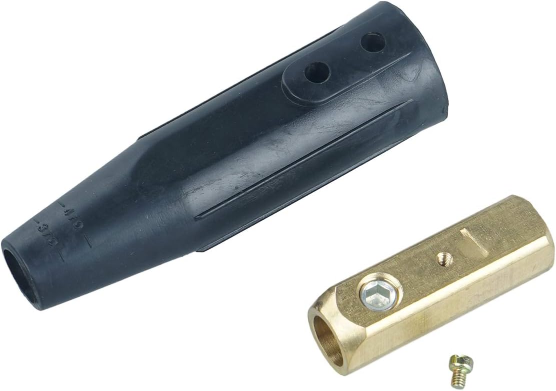 Cable de soldadura 500A Conector rápido Set Camlock estilo macho y hembra para 30-40 Cable