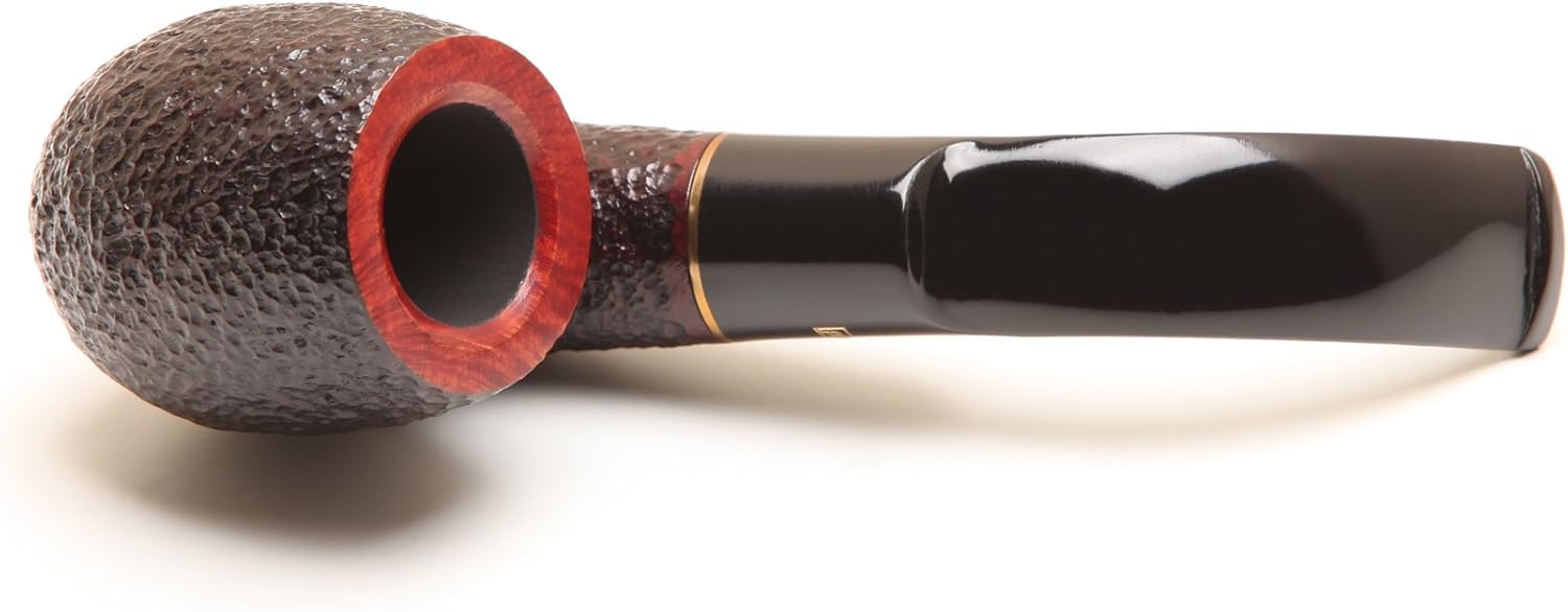 Savinelli Pipa de tabaco Roma 614 Black Stem