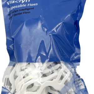Selecciones de hilo dental desechables para hilo dental visclyn Smart – 50 unidadespaquete – Blanco Selecciones de hilo dental desechables para hilo dental visclyn Smart – 50 unidadespaquete – Blanco