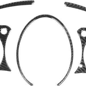 Terisass Para Nissan 370Z Fibra de carbono – Fibra de carbono 370Z – Tablero de instrumentos de tablero de instrumentos, montaje de bisel de Terisass Para Nissan 370Z Fibra de carbono – Fibra de carbono 370Z – Tablero de instrumentos de tablero de instrumentos, montaje de bisel de