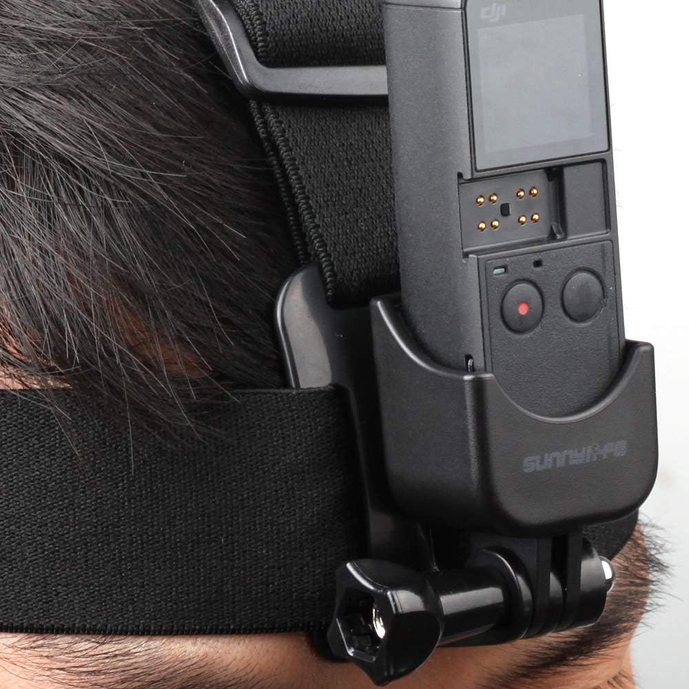 Banda de cabeza de bolsillo con adaptador de correa de cinturón para DJI OSMO bolsillo para GOPRO pieza de accesorio de cámara