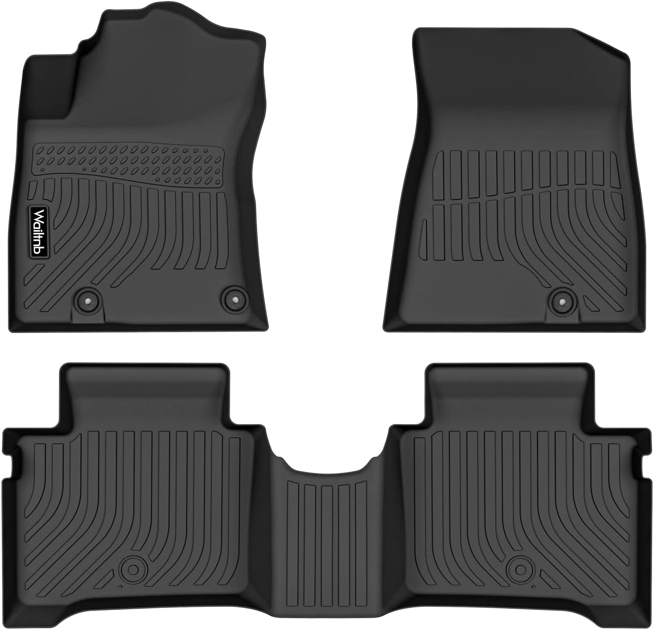 Wailtnb Alfombrillas personalizadas para Kia NIRO 2023 y Kia NIRO Hybrid 2023 y Kia NIRO HEV 2023 para todo tipo de clima, revestimiento de suelo