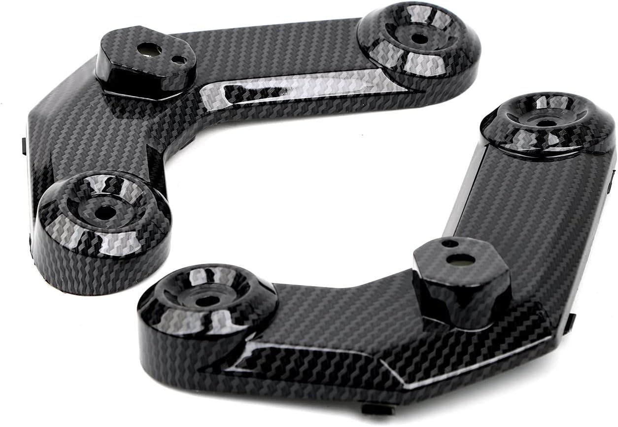 Minho Motocicleta fibra de carbono señal de giro titular apto para Honda Grom Msx125 SF 2013-2016 carenados Kit piezas