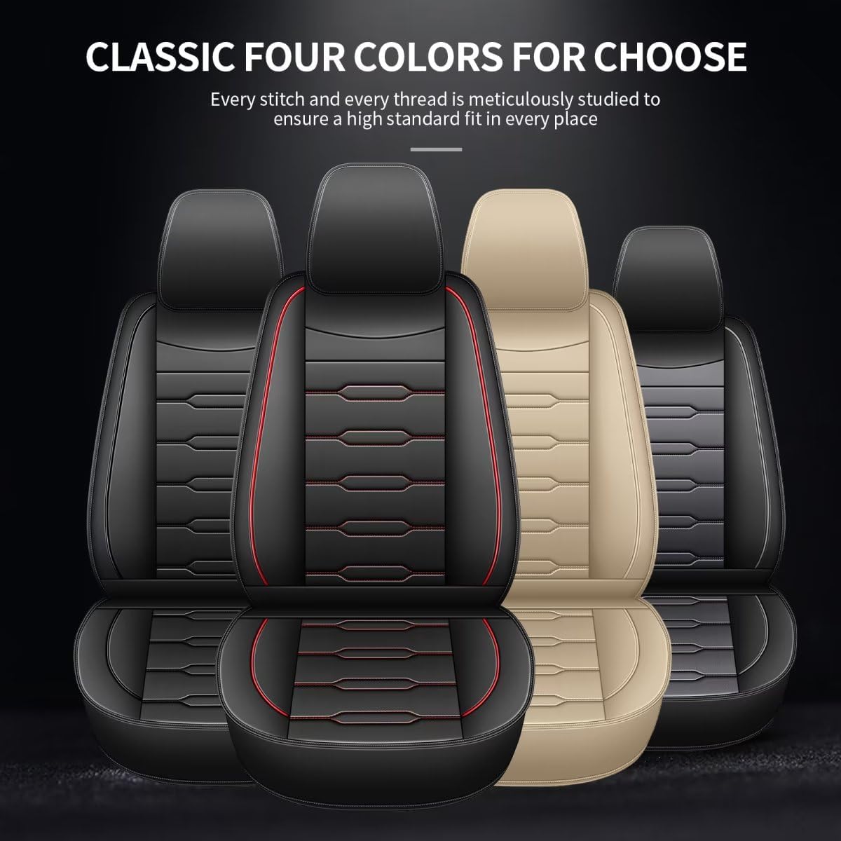 AOMSAZTO Funda de asiento personalizada para Mazda 6 2007-2021 Mazda6, fundas de asiento de automóvil de piel sintética compatibles con bolsa de