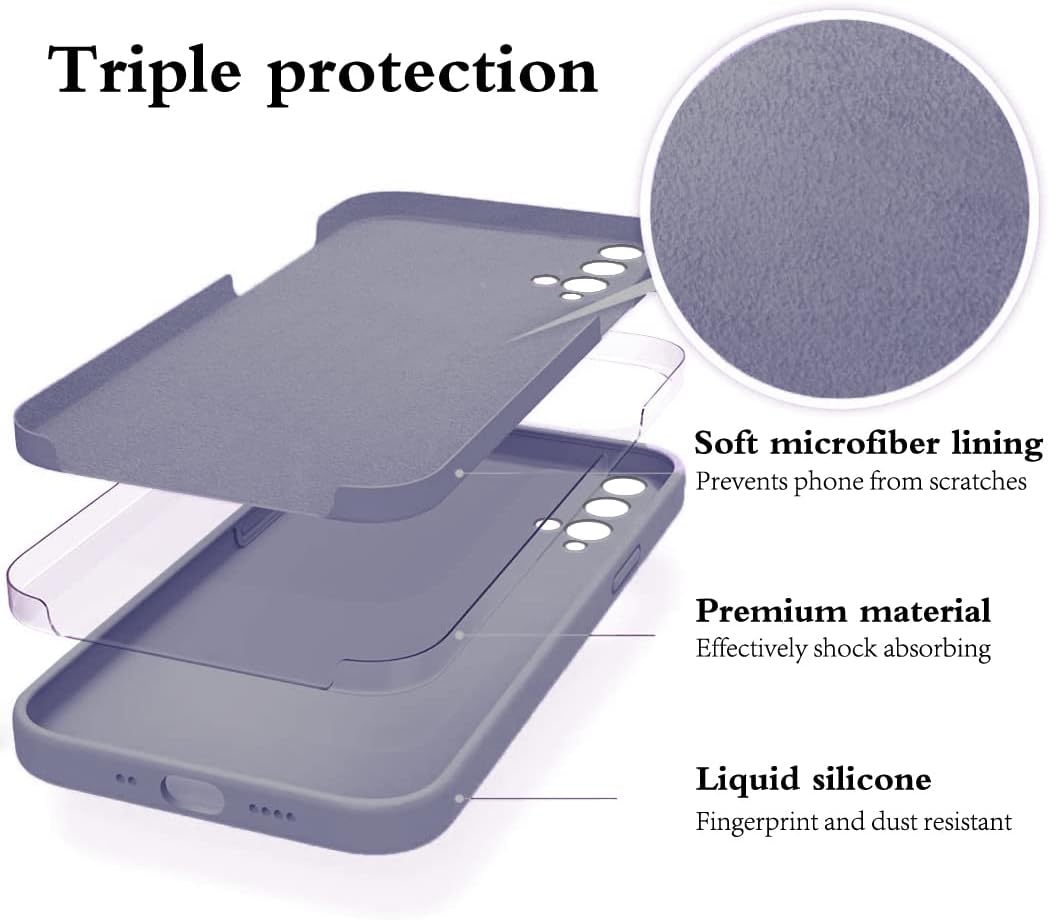 Wousunly Compatible con Huawei Nova 5T Funda de silicona líquida verde oscuro, suave al tacto Huawei Nova 5T, funda delgada de silicona a prueba de