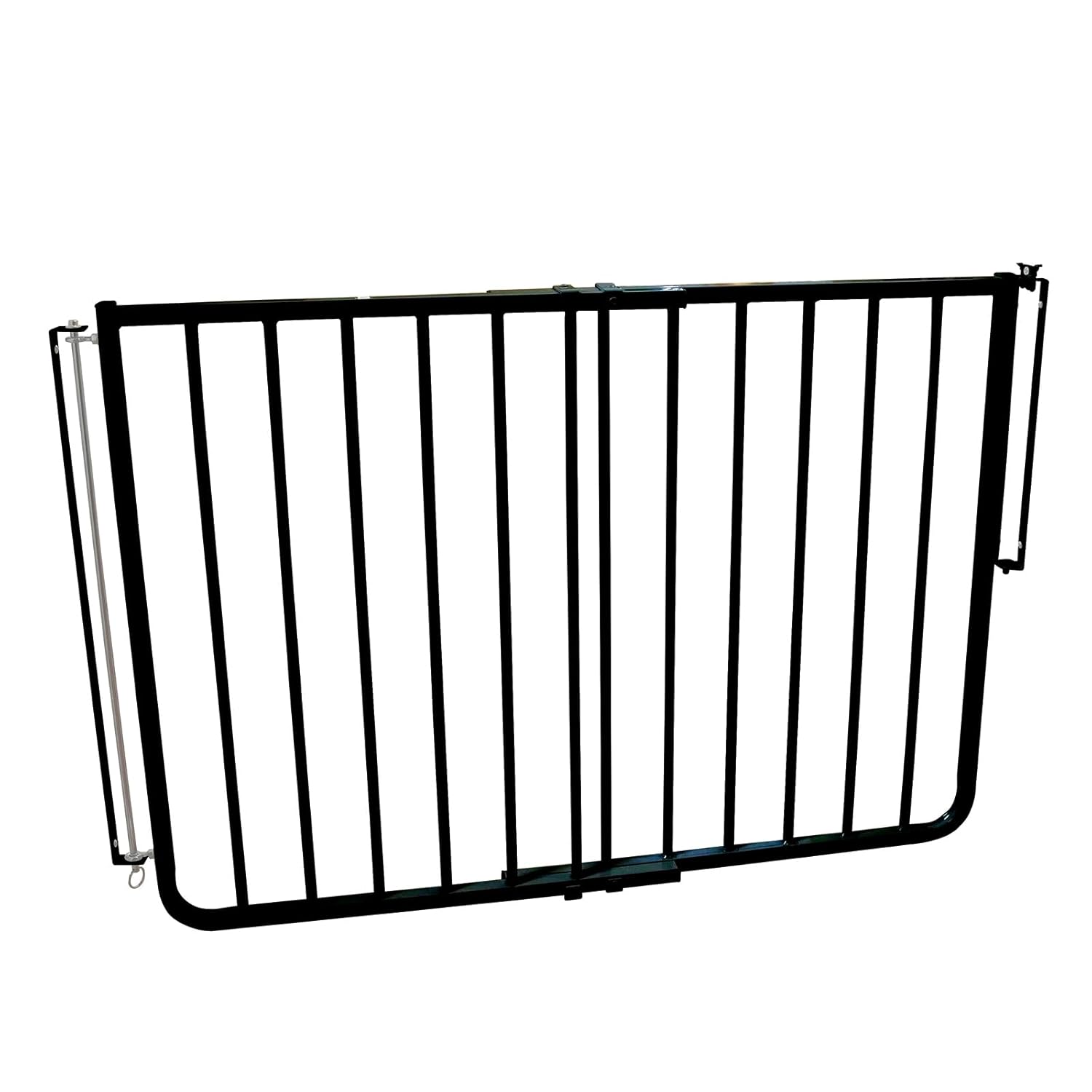 Puerta especial para escalera marca Cardenal Gates, Negro