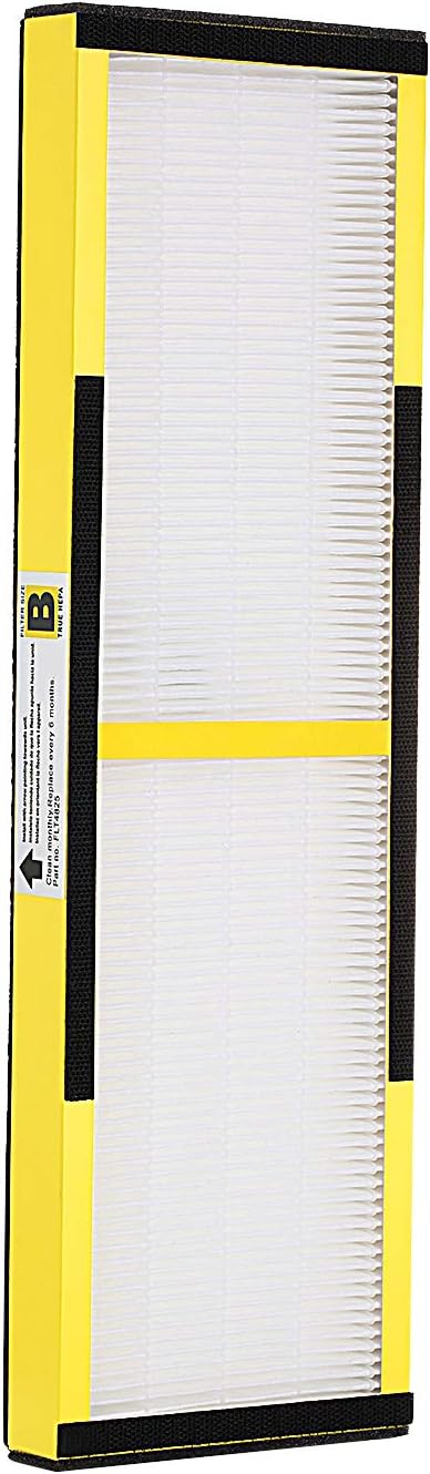 isinlive Paquete de 4 filtros FLT4825 True HEPA B de repuesto compatibles con purificador de aire Guardian AC4825 AC4300 AC4800 AC4900 AC4850