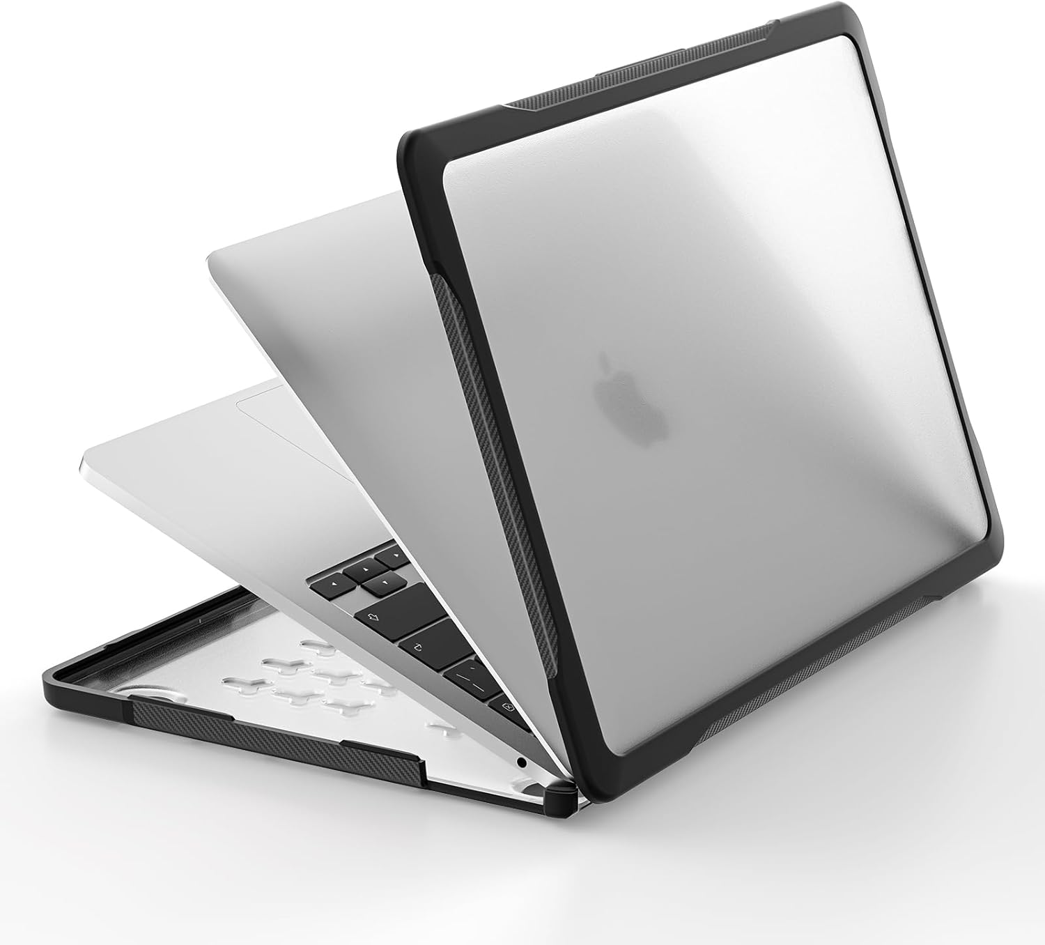 Batianda Funda de protección definitiva para MacBook Pro de 13 pulgadas, modelo A2338, M2, M1, chip A2251, A2289, versión 2022 2020, bordes de fibra