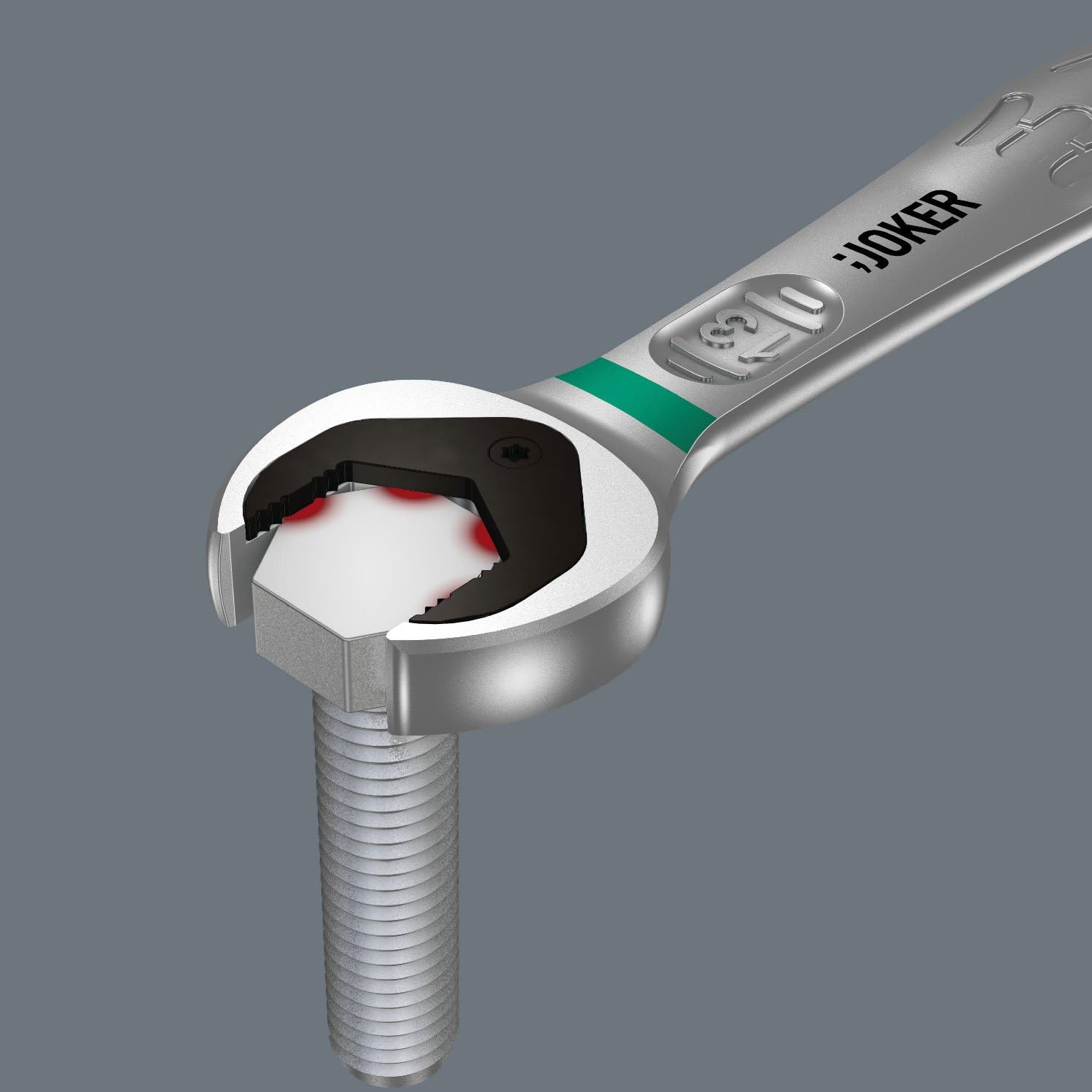 Wera – 5020079001 020079 Llave combinada Joker con interruptor – 916″