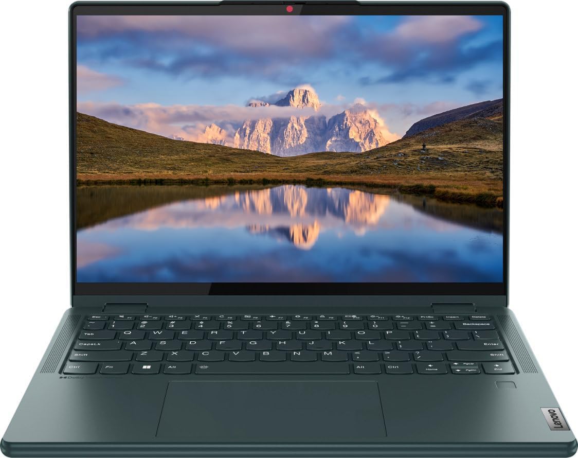 Lenovo Laptop Yoga 6 2 en 1, pantalla táctil WUXGA de 13.3 pulgadas, AMD Ryzen 5 7530U de 6 núcleos, 8 GB de RAM, 512 GB NVMe SSD, teclado