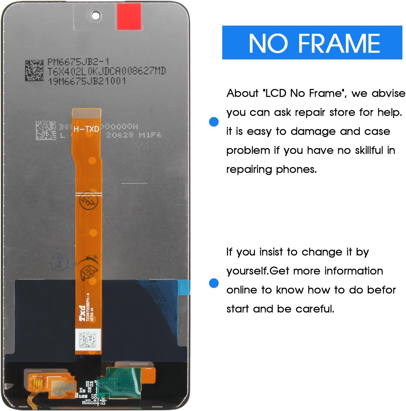Para BLU G91 Pro Reemplazo de pantalla 6.7 pulgadas para BLU G91 Pro 2022 G0530WW Pantalla LCD Digitalizador Asamblea de pantalla táctil Kit