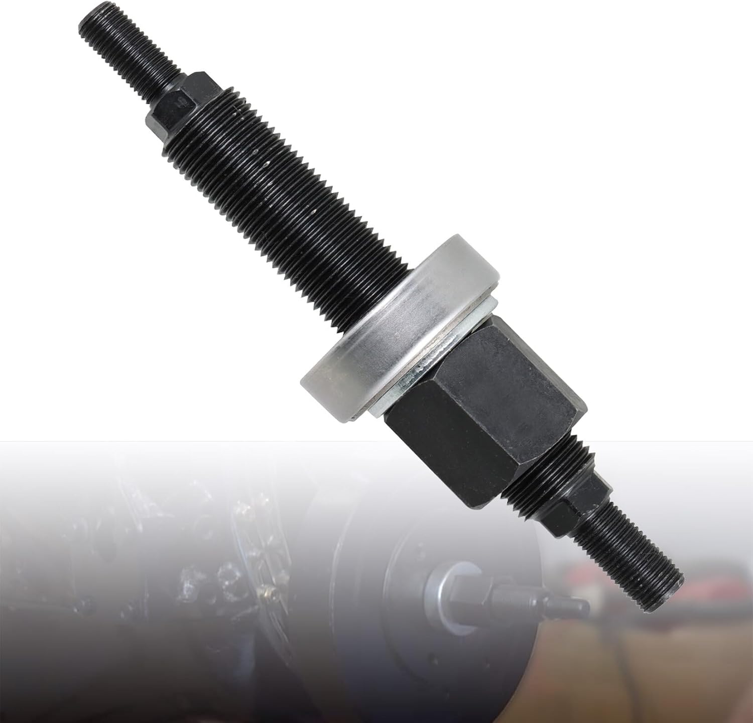 Harmonic Balancer Herramienta de instalación Extractor de repuesto para motor SBC BBC 66515 Negro