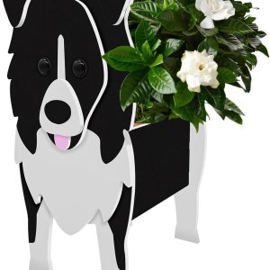 Toyswill Maceteros para perros para plantas al aire libre, maceta con forma de perro de jardín, maceta, contenedor de almacenamiento de animales, Toyswill Maceteros para perros para plantas al aire libre, maceta con forma de perro de jardín, maceta, contenedor de almacenamiento de animales,