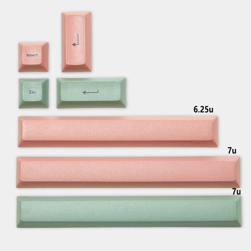 YMDK DSA Dye Sub 9009 Retro PBT Spacebar Kit