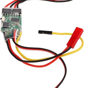 Reemplazo ESC cepillado RC, controlador de velocidad de motor cepillado RC Protección de pérdida de señal del acelerador para actualización Reemplazo ESC cepillado RC, controlador de velocidad de motor cepillado RC Protección de pérdida de señal del acelerador para actualización
