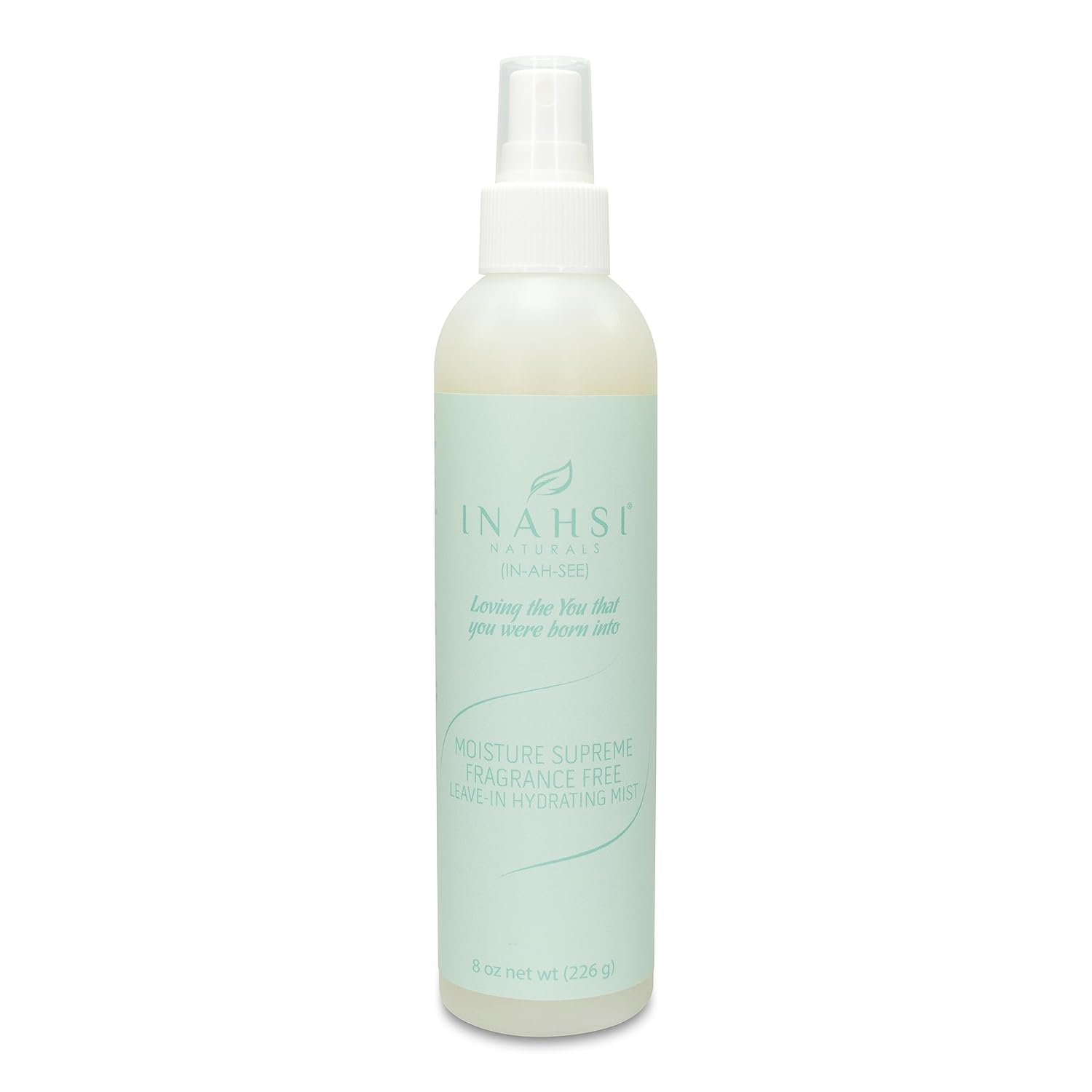 INAHSI Moisture Supreme – Niebla hidratante sin fragancia  Hidratante para el cabello para hombres, mujeres o niños con cabello rizado, productos