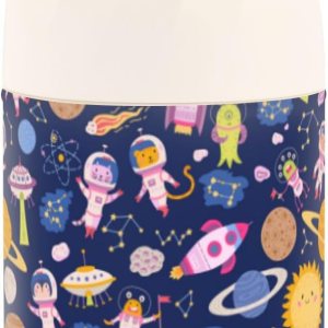 Cute Space Little Kids Womens Insulated Food Jar with Spoon 17oz500ml Keep Warm Food Containers Stainless Steel Vacuum Portable Food Storage for Cute Space Little Kids Womens Insulated Food Jar with Spoon 17oz500ml Keep Warm Food Containers Stainless Steel Vacuum Portable Food Storage for