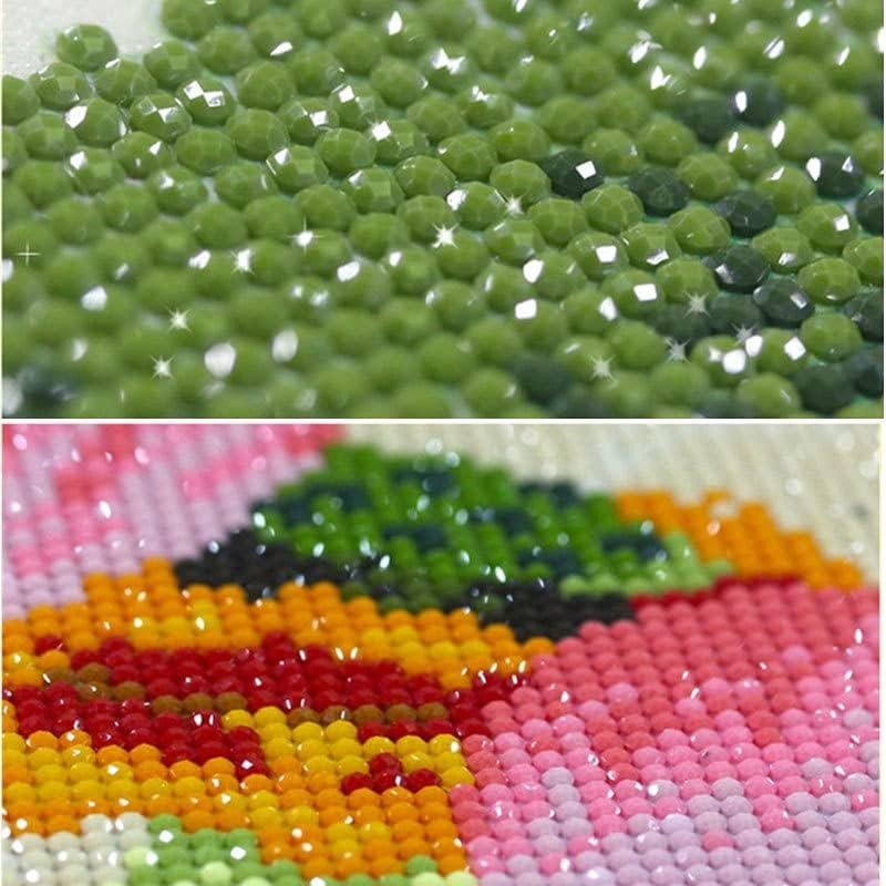Kits de pintura de diamantes de Navidad para adultos, kits de arte de diamantes para niños, principiantes, bricolaje 5D, diamantes de imitación de